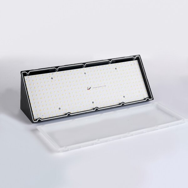 Brilagi - Applique da esterno LED TRIANGLE LED/42W/230V nera IP65