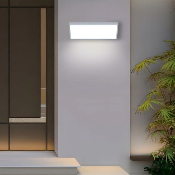 Brilagi - Applique da esterno a LED TRIANGLE LED/42W/230V bianca IP65