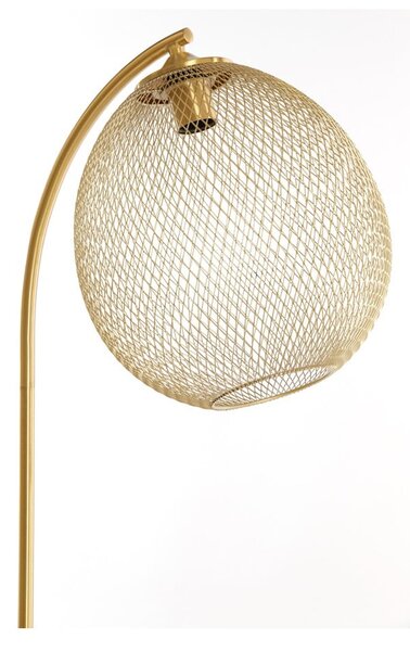 Lampada da terra color oro (altezza 160 cm) Moroc - Light & Living