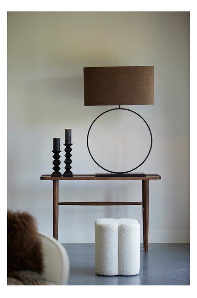Consolle in acacia massiccia marrone 30x120 cm Qiano - Light & Living