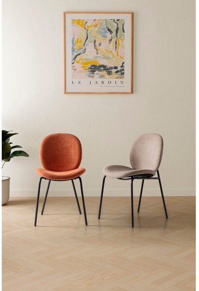 Sedie da pranzo beige in set di 2 Cori - Marckeric