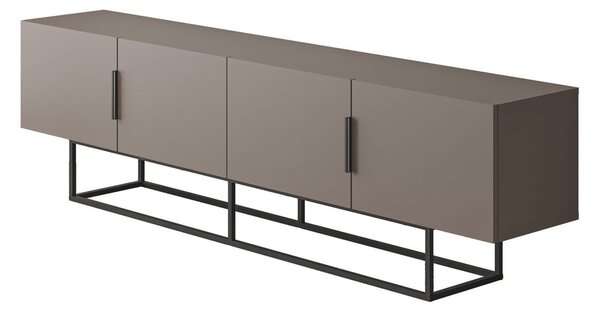 Tavolo TV grigio-beige 200x55 cm Titan - Marckeric