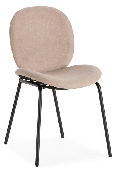 Sedie da pranzo beige in set di 2 Cori - Marckeric