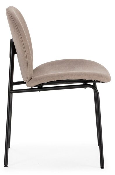 Sedie da pranzo beige in set di 2 Cori - Marckeric