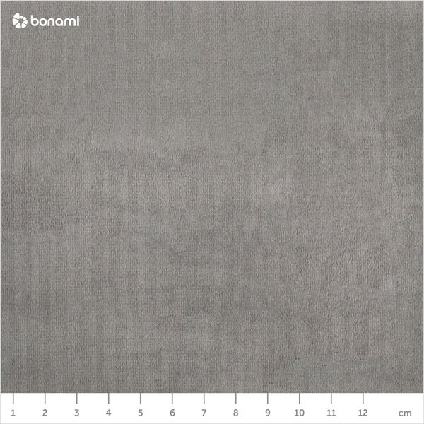 Letto matrimoniale imbottito grigio con contenitore con griglia 180x200 cm Casey - Mazzini Beds