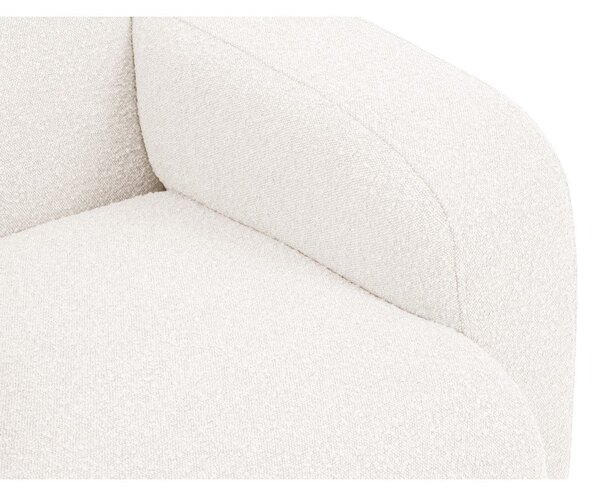 Divano bouclé bianco 235 cm Molino - Micadoni Home