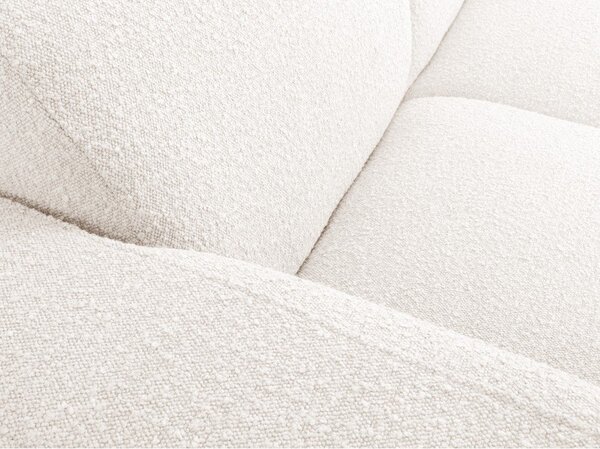 Divano bouclé bianco 235 cm Molino - Micadoni Home