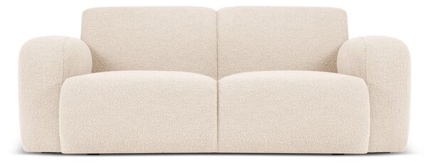 Divano in tessuto bouclé beige 170 cm Molino - Micadoni Home