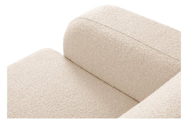 Divano angolare beige in tessuto bouclé (angolo destro) Molino - Micadoni Home