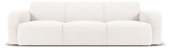 Divano bouclé bianco 235 cm Molino - Micadoni Home