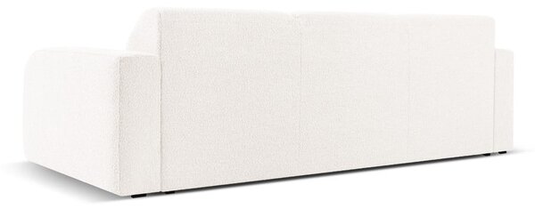 Divano bouclé bianco 235 cm Molino - Micadoni Home