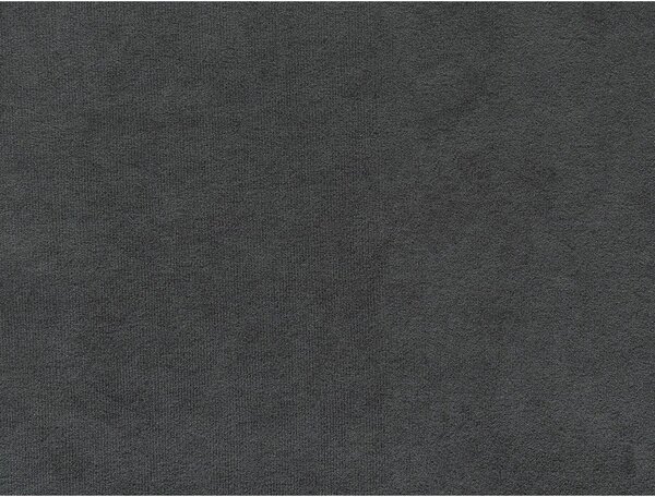 Divano letto angolare in velluto grigio scuro (angolo destro) Sweet Harmony - Miuform