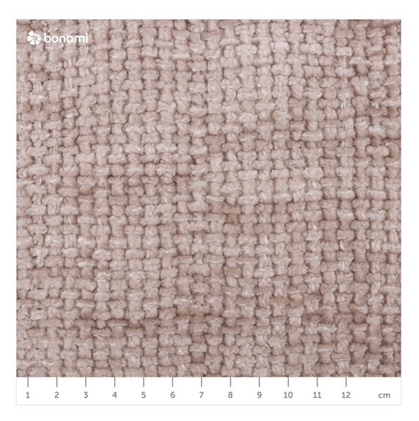 Letto beige imbottito con spazio contenitivo 180x200 cm Bellis – Micadoni Home