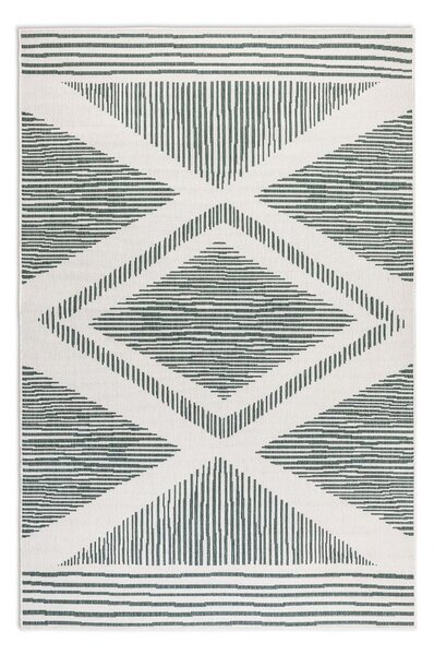 Tappeto per esterni verde crema 120x170 cm Gemini - Elle Decoration