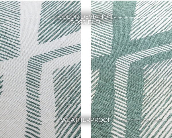 Tappeto per esterni verde crema 120x170 cm Gemini - Elle Decoration