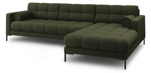 Divano angolare verde (angolo destro) Bali - Cosmopolitan Design