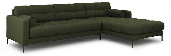 Divano angolare verde (angolo destro) Bali - Cosmopolitan Design