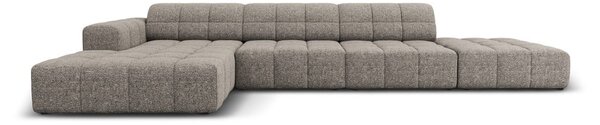 Divano angolare in grigio scuro (con penisola a sinistra) Chicago – Cosmopolitan Design
