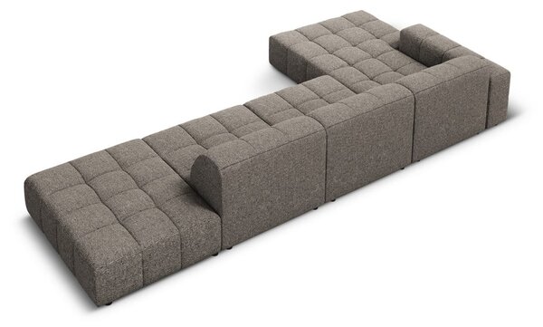 Divano angolare in grigio scuro (con penisola a sinistra) Chicago – Cosmopolitan Design