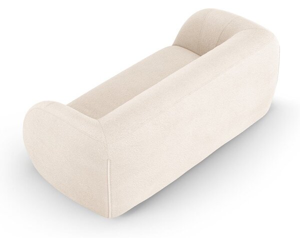 Divano bouclé crema 210 cm Essen - Cosmopolitan Design