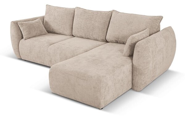 Divano angolare beige (angolo destro) Matera - Cosmopolitan Design