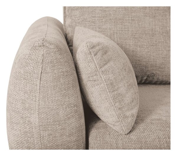 Divano angolare beige (angolo destro) Matera - Cosmopolitan Design