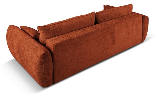 Divano arancione 240 cm Matera - Cosmopolitan Design