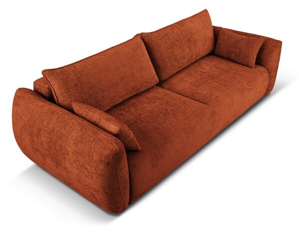 Divano arancione 240 cm Matera - Cosmopolitan Design