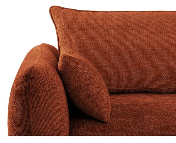 Divano arancione 240 cm Matera - Cosmopolitan Design