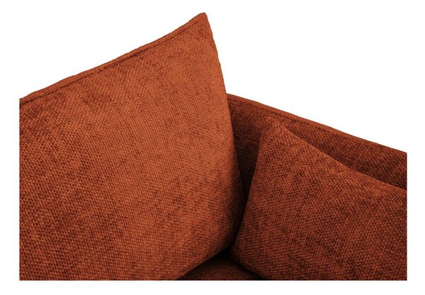 Divano arancione 240 cm Matera - Cosmopolitan Design