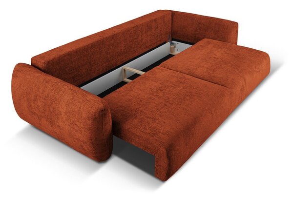 Divano arancione 240 cm Matera - Cosmopolitan Design
