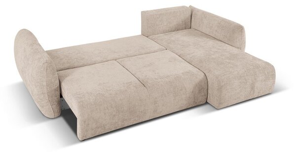 Divano angolare beige (angolo destro) Matera - Cosmopolitan Design