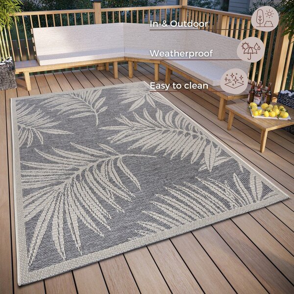 Tappeto grigio per esterni 190x290 cm Clyde Paru - Hanse Home