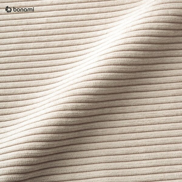 Divano letto in velluto a coste bianco 244 cm Base - Karup Design