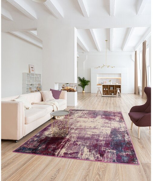 Tappeto viola 80x150 cm Colores cloud - Asiatic Carpets