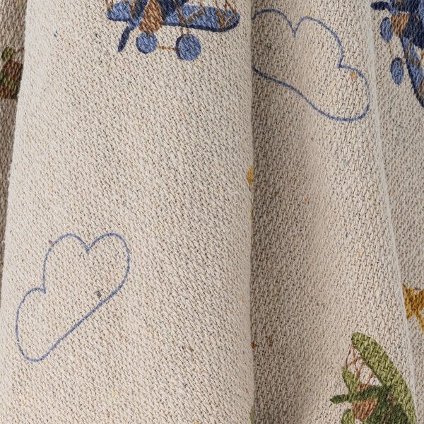 Coperta panna 130x160 cm Plane - Bloomingville Mini