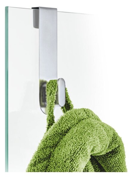 Gancio da appendere color argento opaco in acciaio inox Nexio – Blomus
