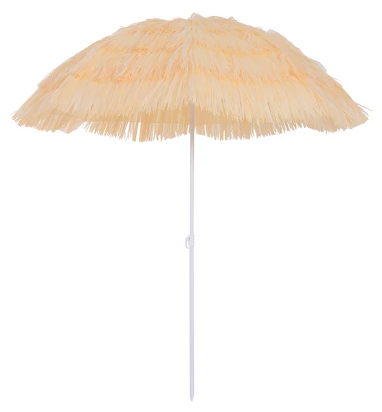 Outsunny Ombrellone portatile da giardino e spiaggia ,palo Inclinabile e 8 steche,Impermeabile Tettuccio Ø160cm, Beige|Aosom