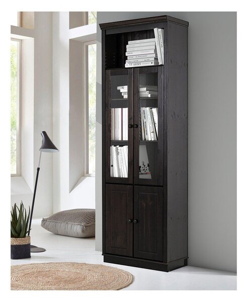 Vetrina in legno di pino marrone 74x223 cm Anita - Støraa