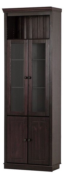Vetrina in legno di pino marrone 74x223 cm Anita - Støraa