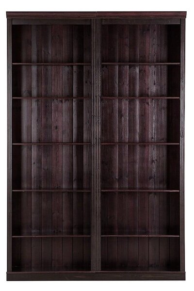 Libreria in legno di pino marrone 148x223 cm Anita - Støraa