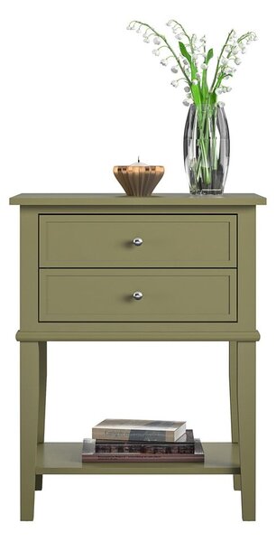 Comodino color kaki Franklin - Støraa