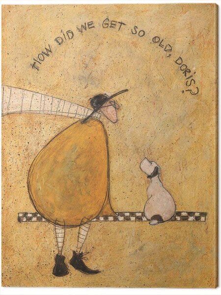 Quadro su tela Sam Toft - How Dis We Get So Old Doris