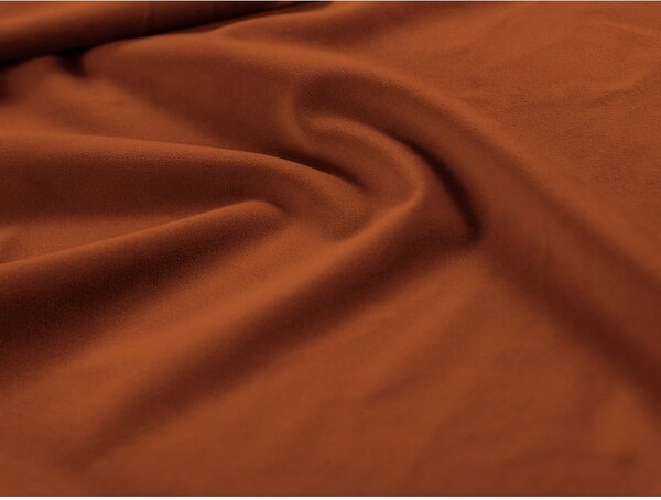 Divano angolare arancione ad angolo destro Lupine - Micadoni Home