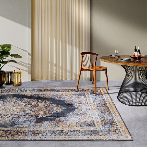 Tappeto per esterni antracite e oro 160x235 cm Martha - Villeroy&Boch