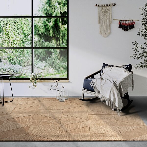 Tappeto beige in lana tessuto a mano 80x150 cm Ursule - Villeroy&Boch