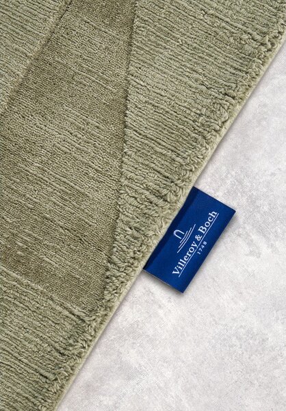 Passatoia verde in lana tessuta a mano 80x250 cm Ursule - Villeroy&Boch