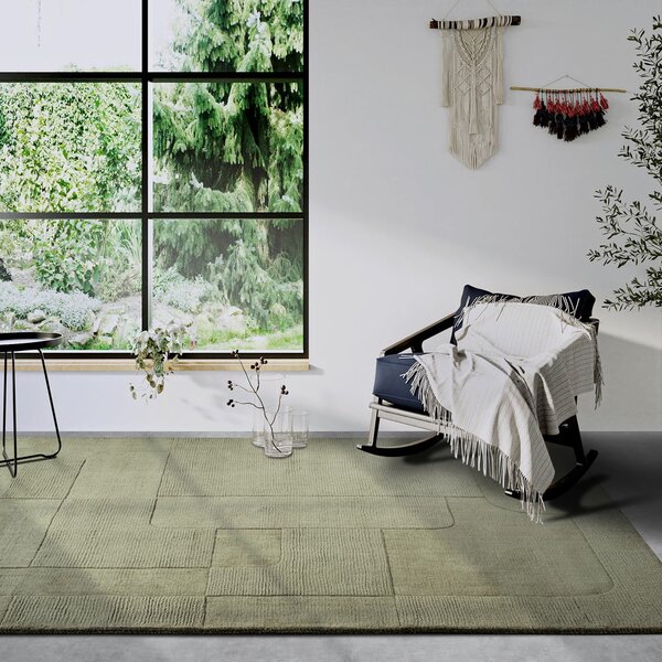Tappeto verde in lana tessuto a mano 80x150 cm Charlotte - Villeroy&Boch