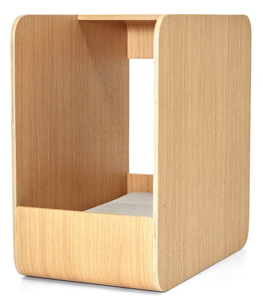 Struttura lettiera per gatti Alto House Oak Natural - MiaCara