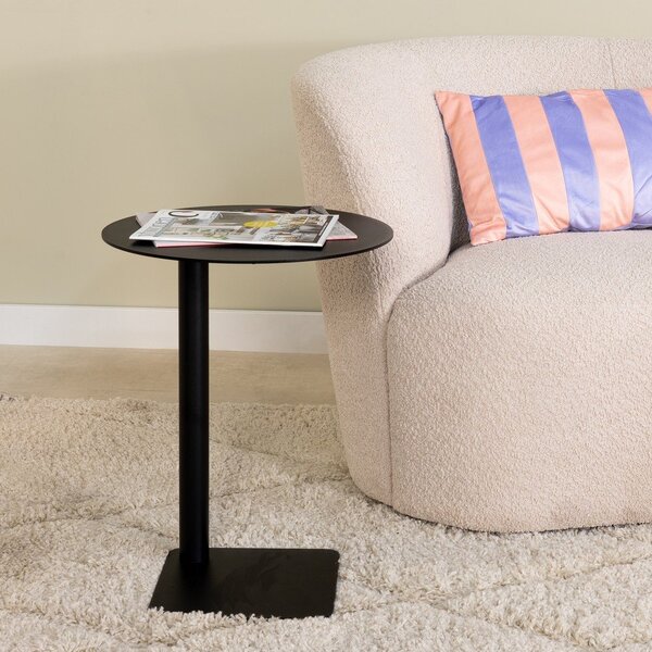 Tavolino rotondo in metallo ø 40 cm Sunny – Spinder Design